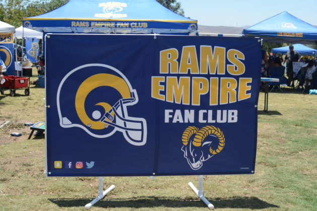 Nice to see all of the Rams clubs. Photo credit: Beautiful Memories by Valerie Gomez.