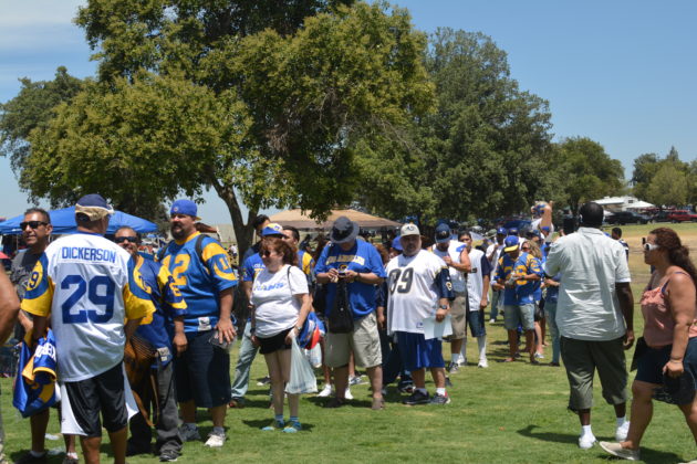 Ram fans came from all over! Photo credit: Beautiful Memories by Valerie Gomez.